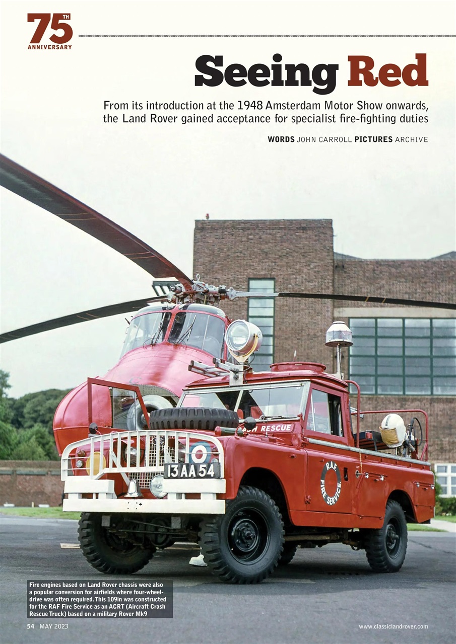 Classic Land Rover Magazine Preview Pages