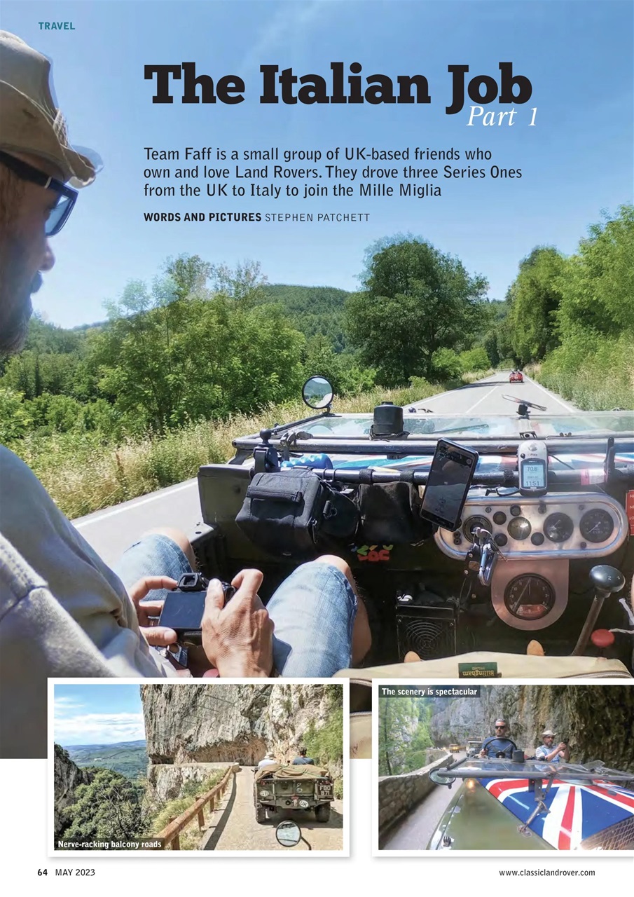 Classic Land Rover Magazine Preview Pages