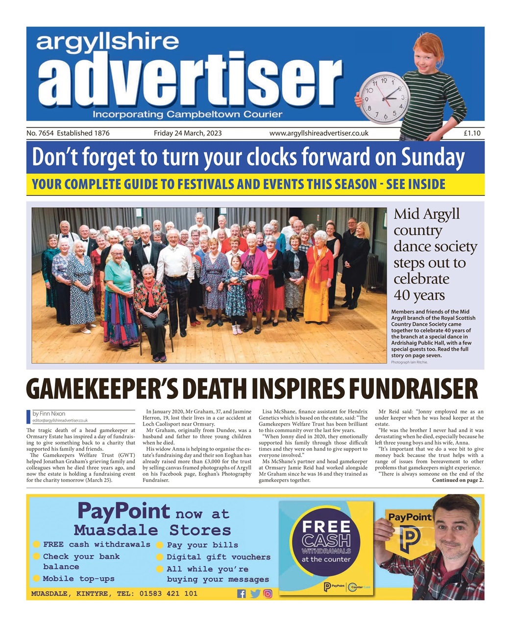 Argyllshire Advertiser Preview Pages