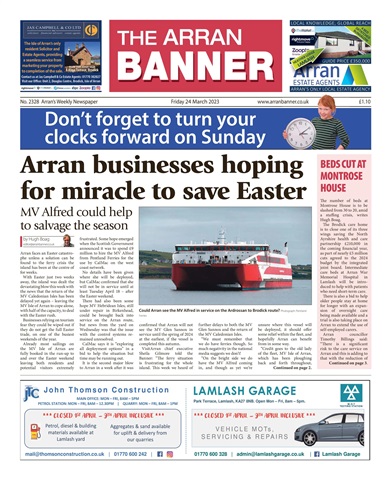 Arran Banner issue 24-Mar-2023