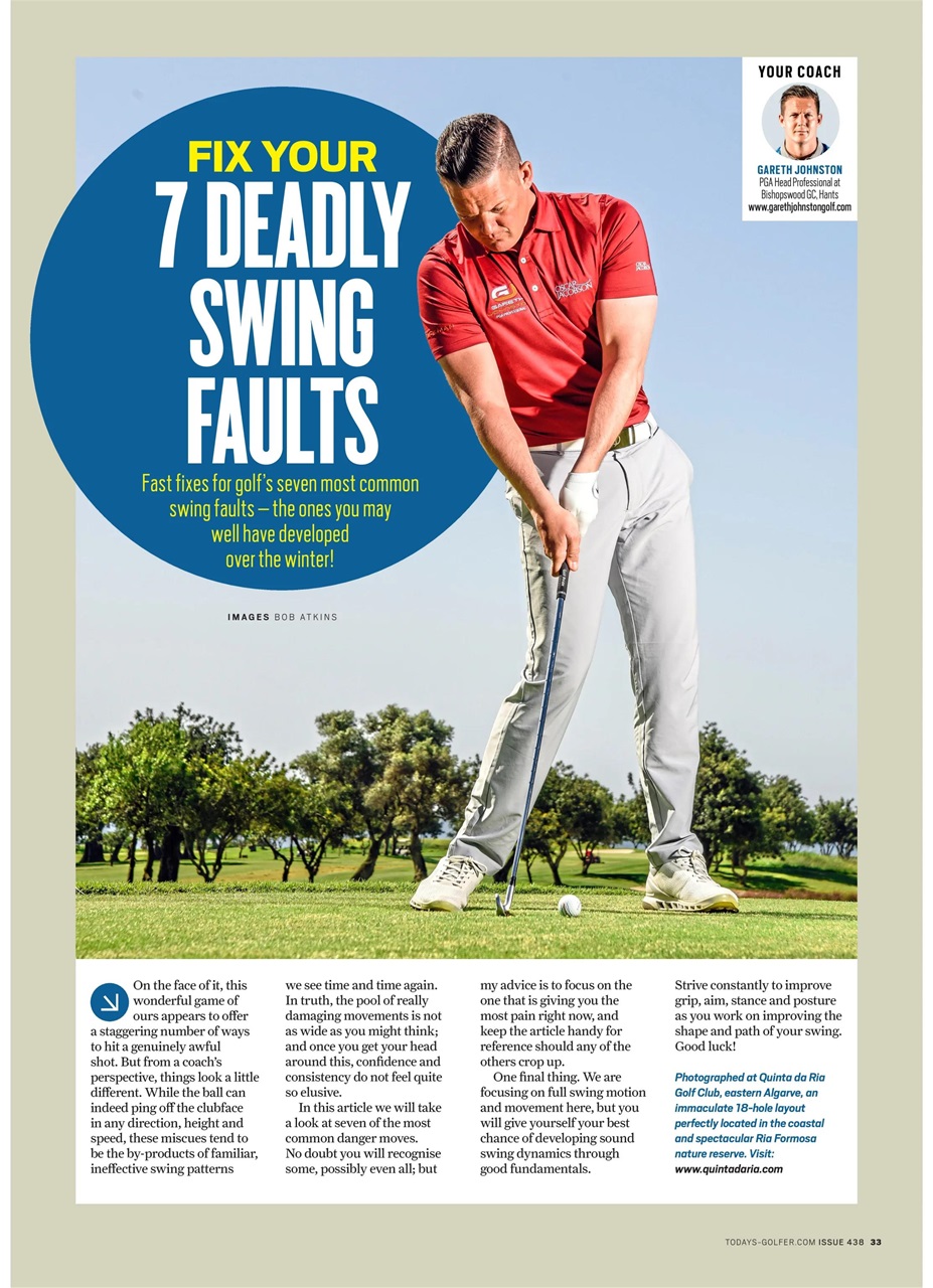 Today's Golfer Preview Pages