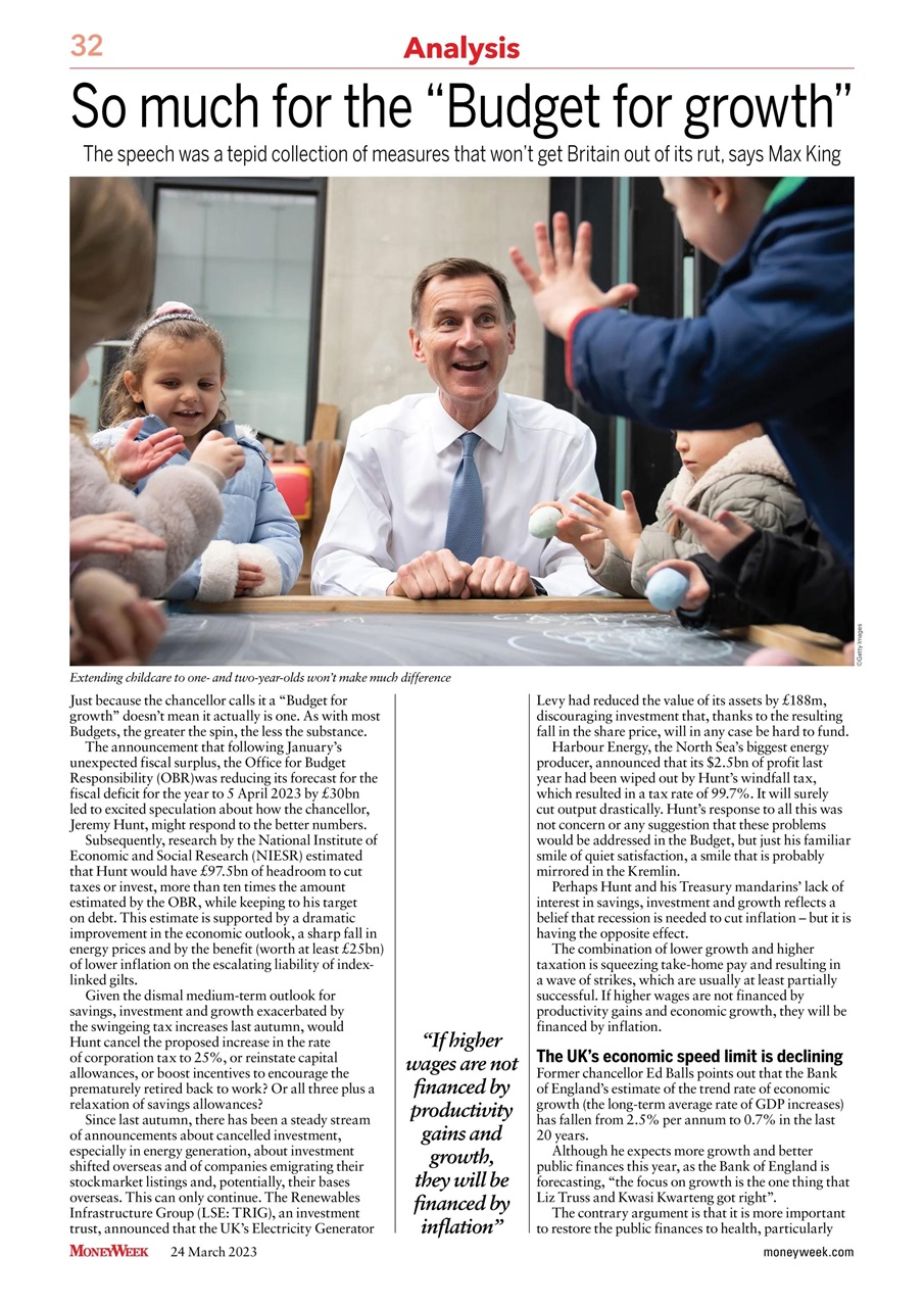 MoneyWeek Preview Pages