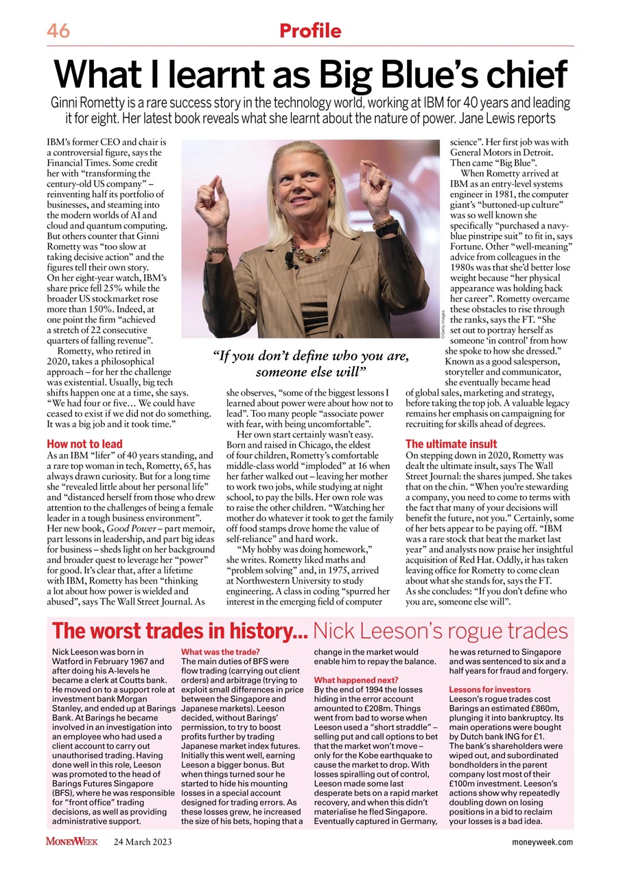 MoneyWeek Preview Pages
