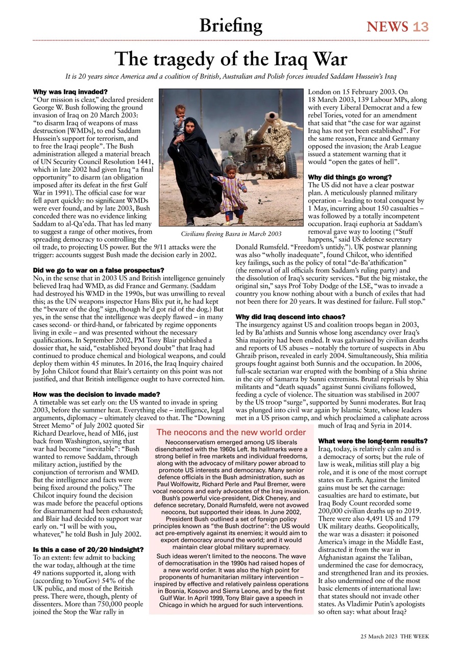 The Week Preview Pages