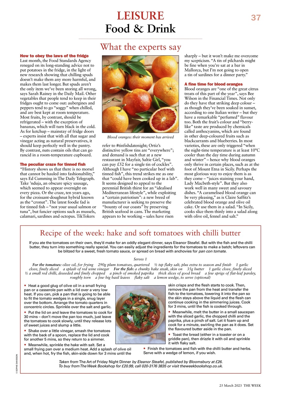 The Week Preview Pages