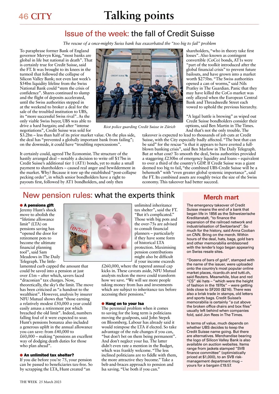 The Week Preview Pages