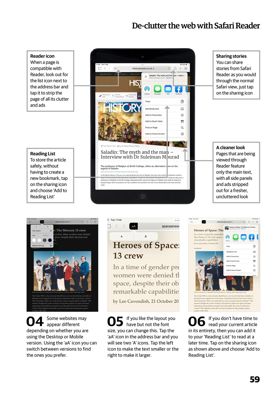 Technology Bookazine Preview Pages