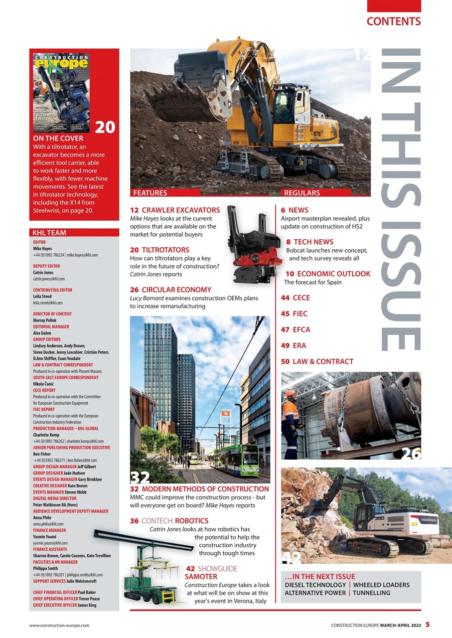 Construction Europe Preview Pages