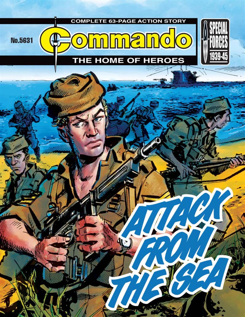 Commando Preview Pages