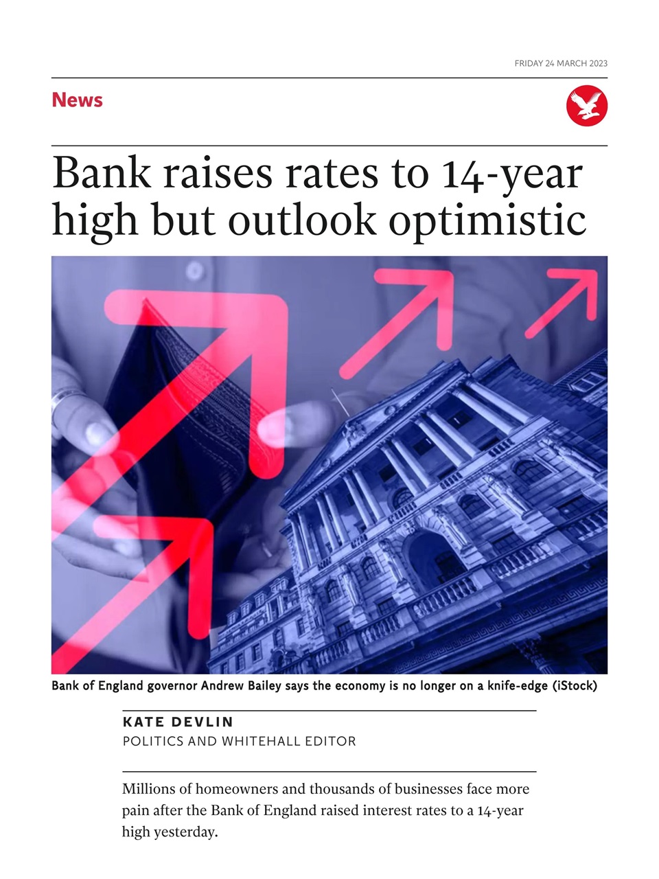 The Independent Daily Edition Newspaper Preview Pages