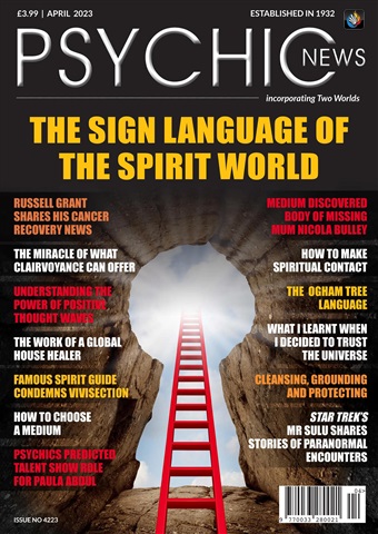 Psychic News issue April 2023