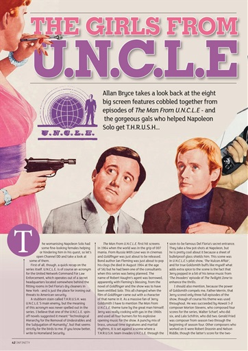 Infinity Magazine Preview Pages