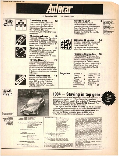 Autocar Preview Pages