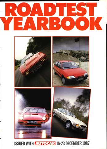 ACRS: Road Test 1987 issue ACRS: Road Test 1987