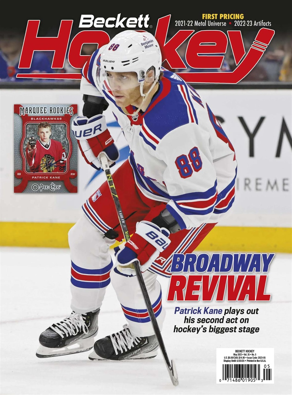 Beckett Hockey Magazine Preview Pages