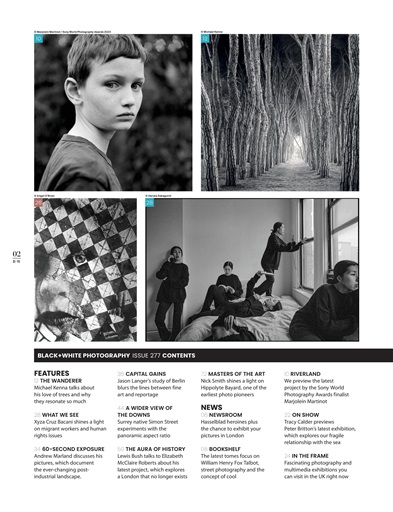 Black+White Photography Preview Pages