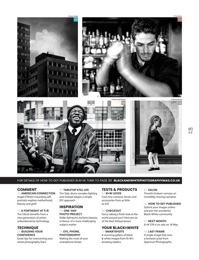 Black+White Photography Preview Pages