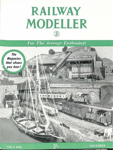 Railway Modeller issue  November 1958