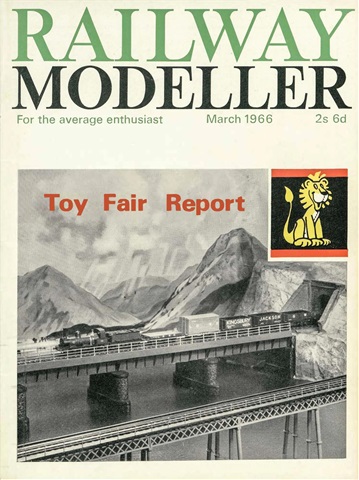 Railway Modeller issue  March 1966