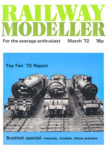 Railway Modeller issue  March 1972