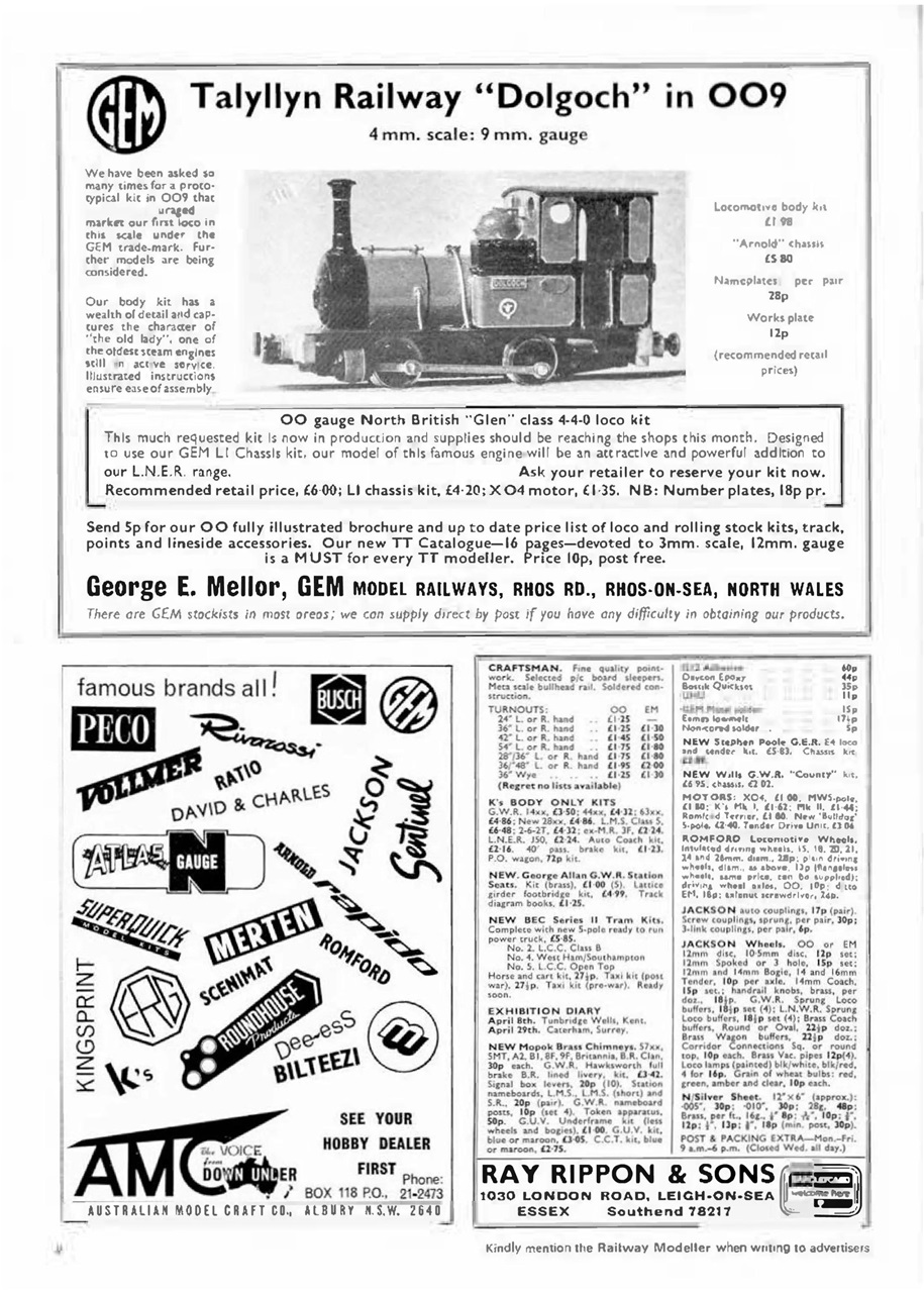 Railway Modeller Preview Pages