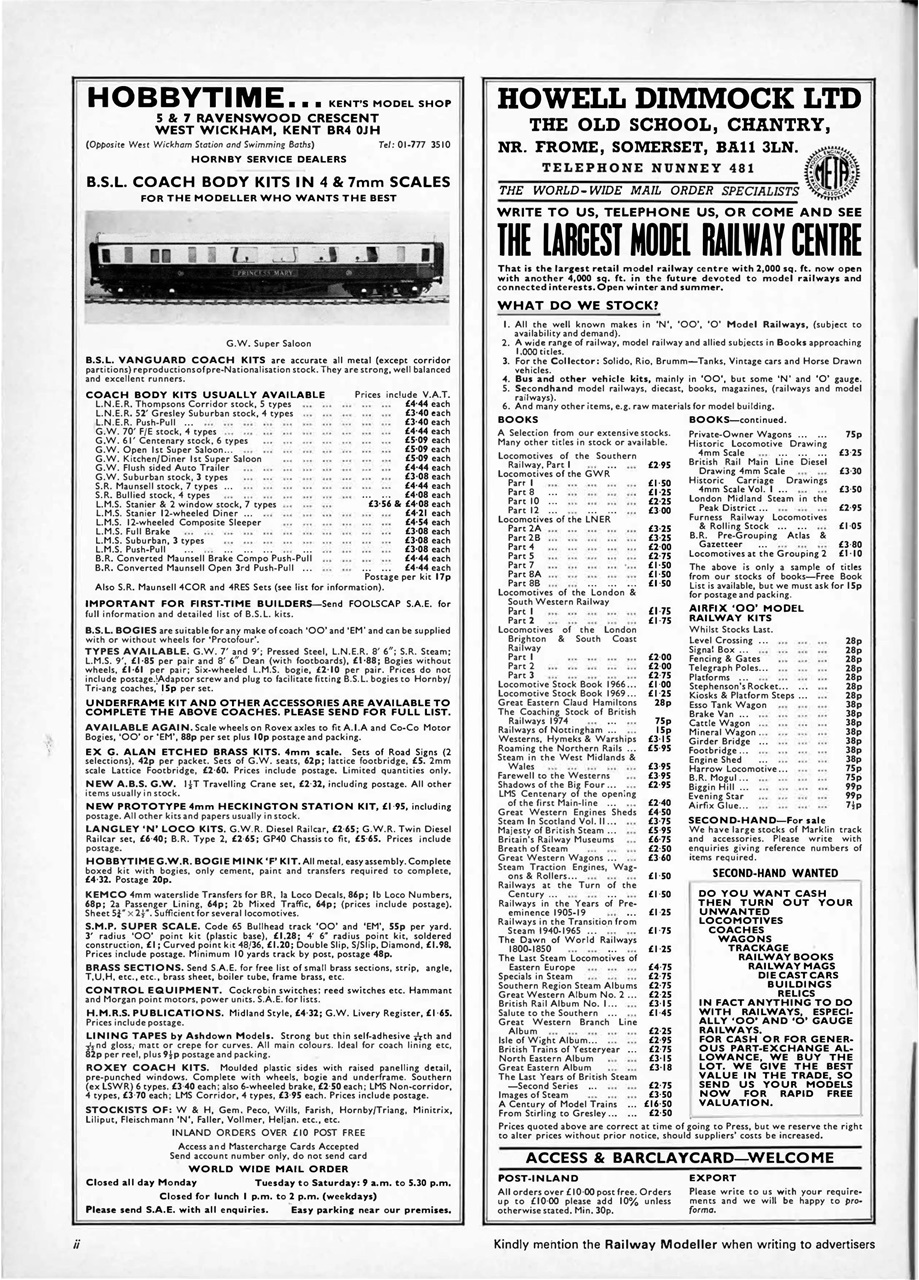 Railway Modeller Preview Pages
