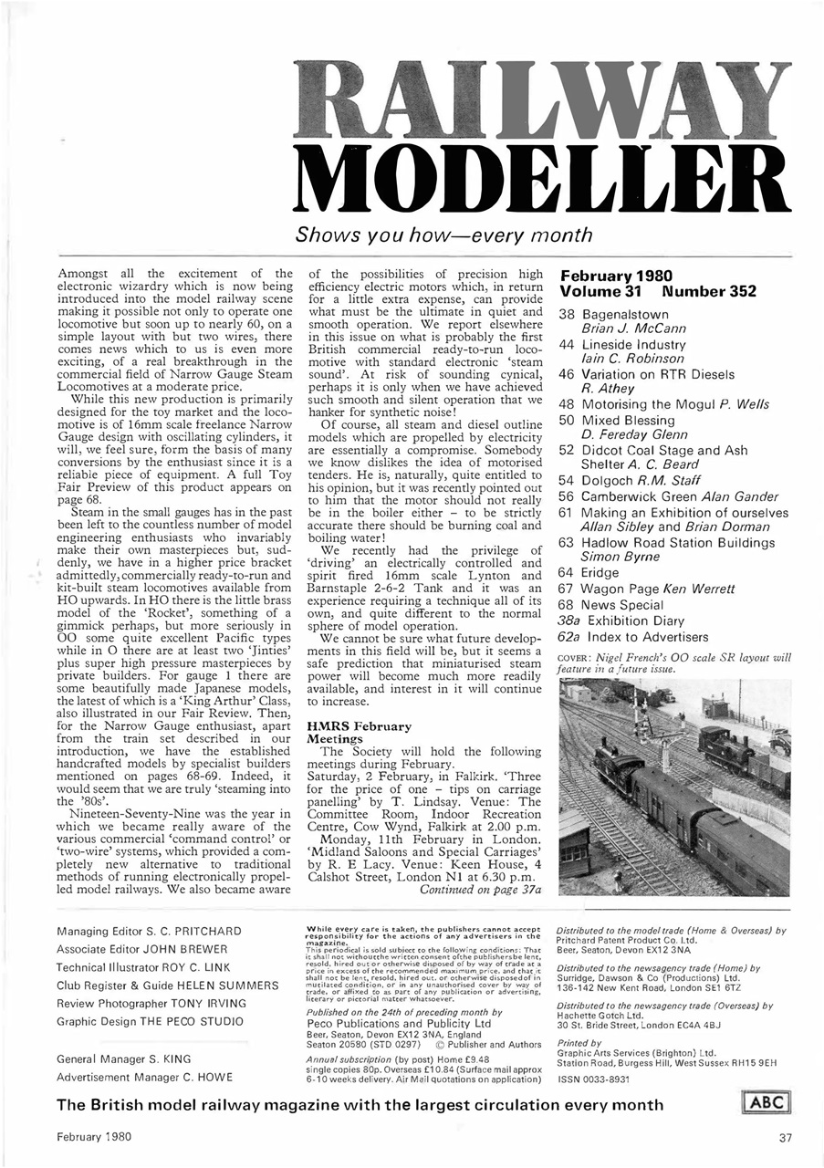 Railway Modeller Preview Pages