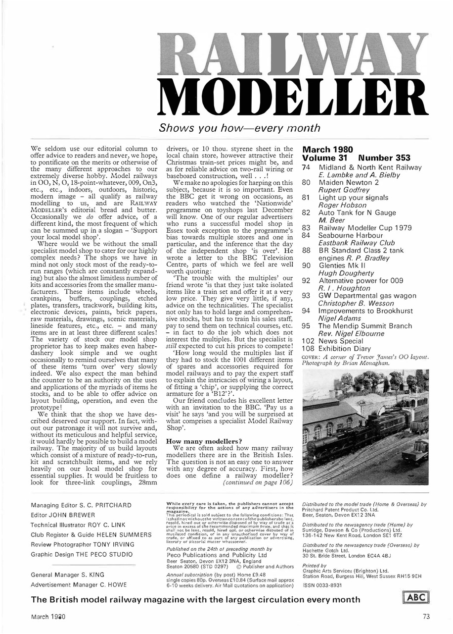Railway Modeller Preview Pages