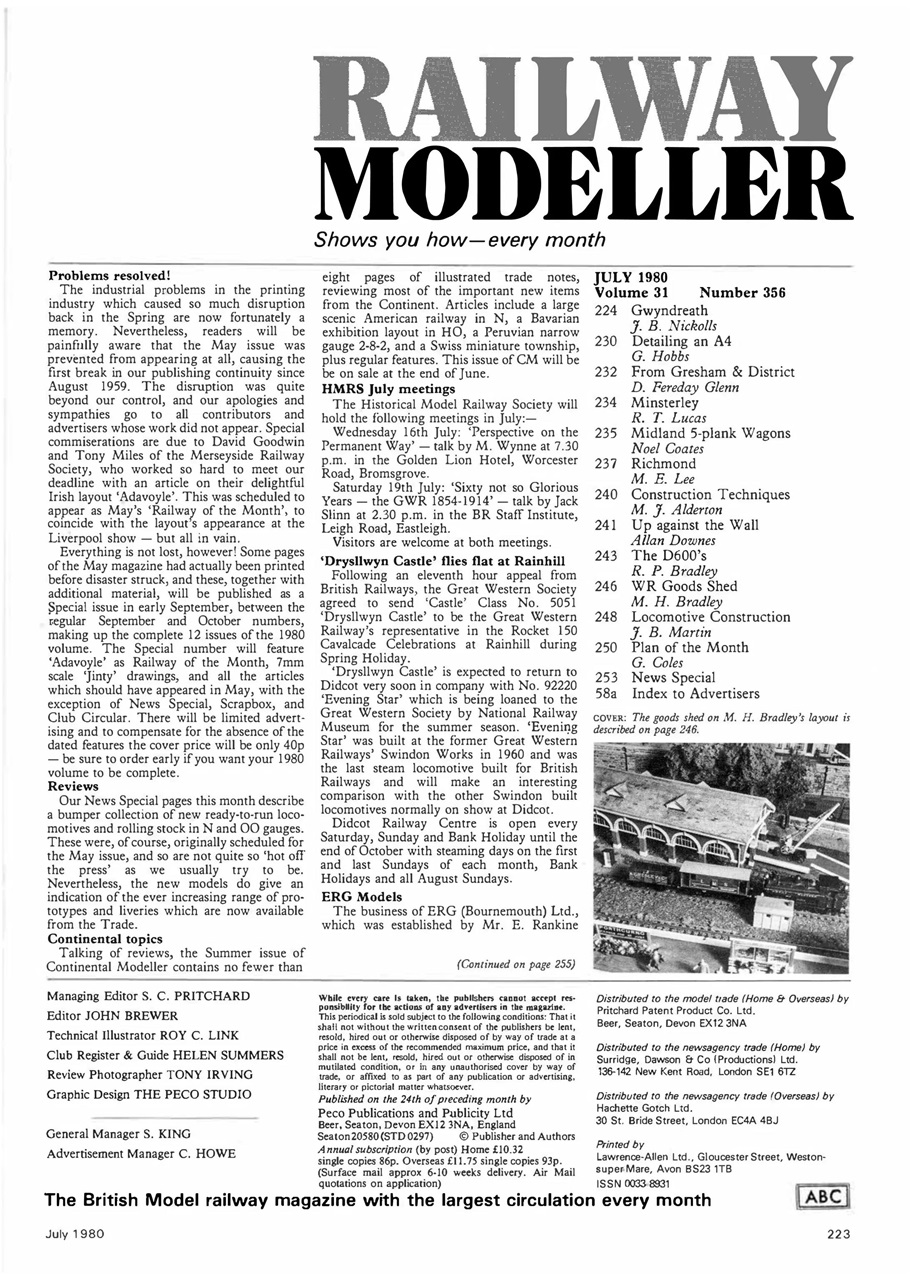 Railway Modeller Preview Pages