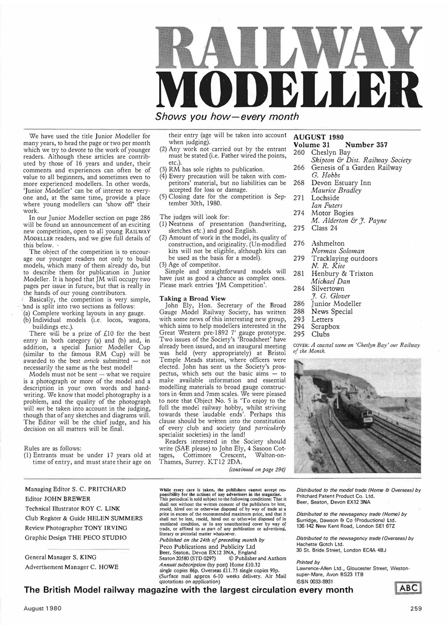 Railway Modeller Preview Pages