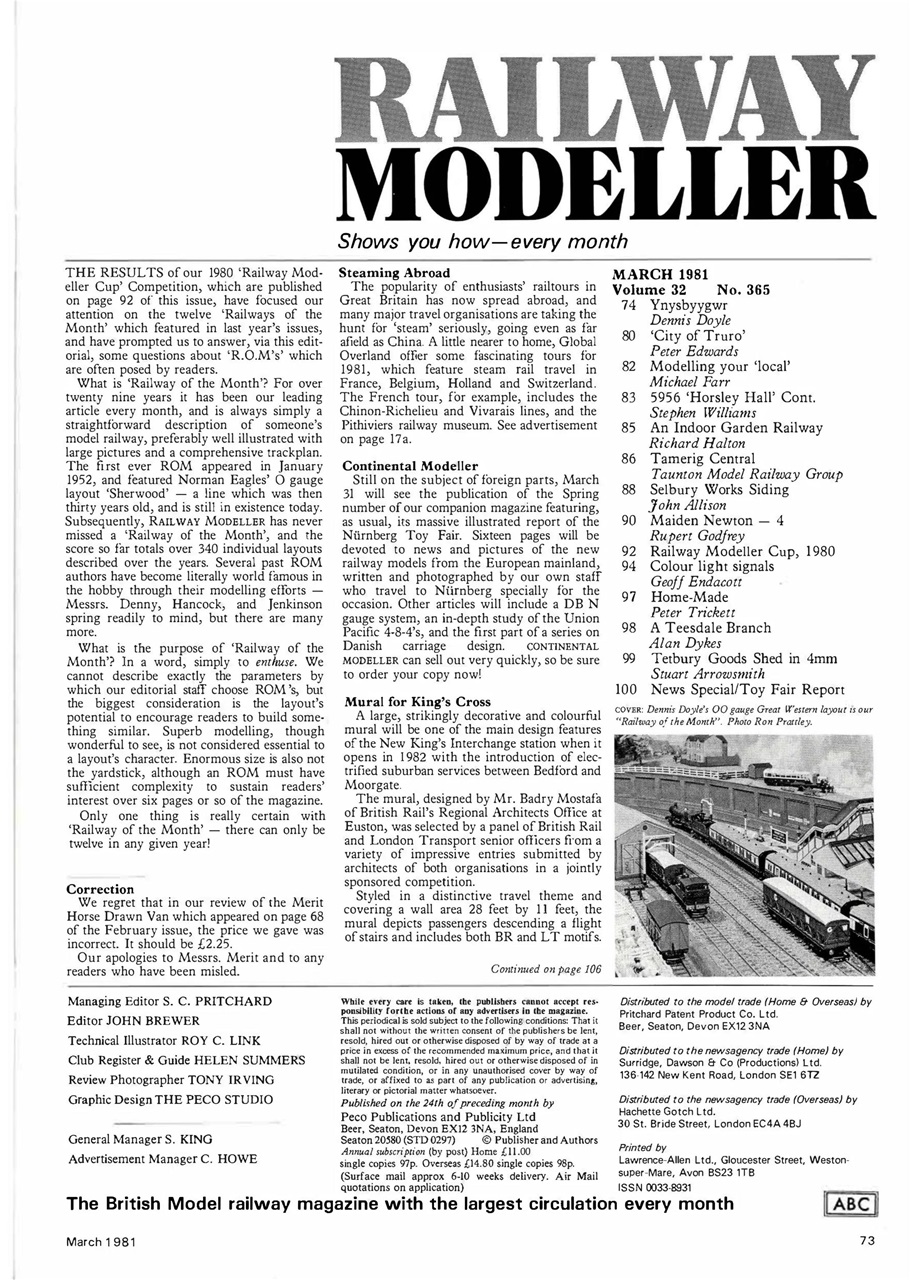 Railway Modeller Preview Pages