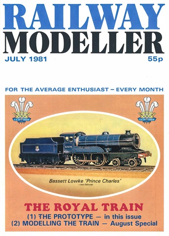 Railway Modeller issue  July 1981