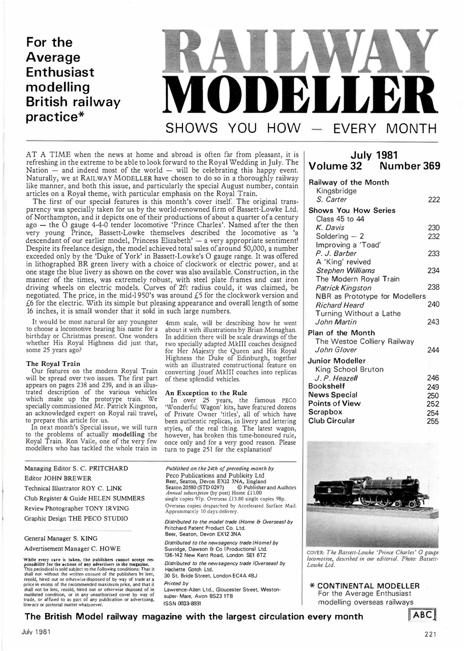 Railway Modeller Preview Pages