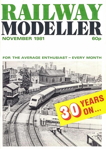 Railway Modeller issue  November 1981