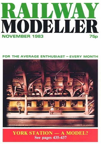 Railway Modeller issue  November 1983