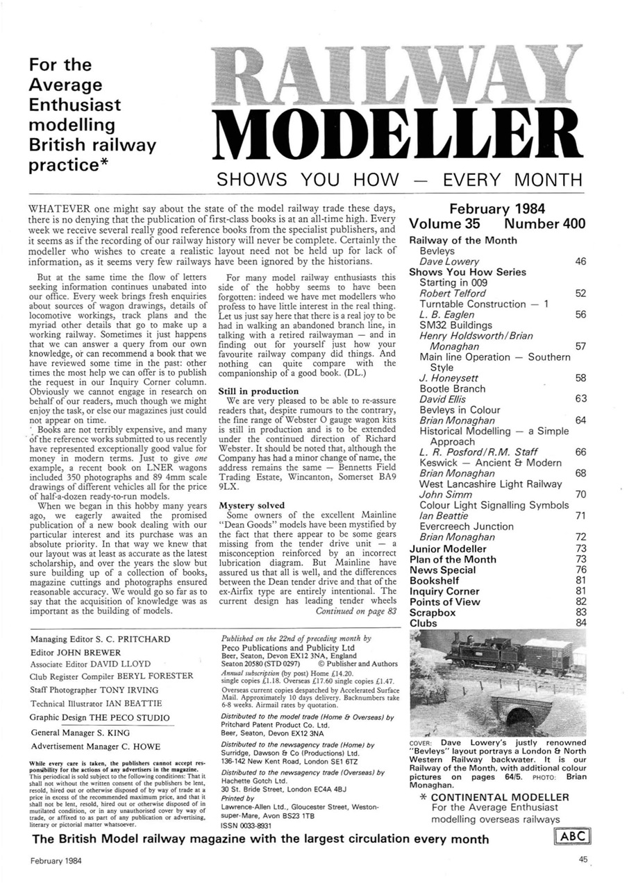 Railway Modeller Preview Pages