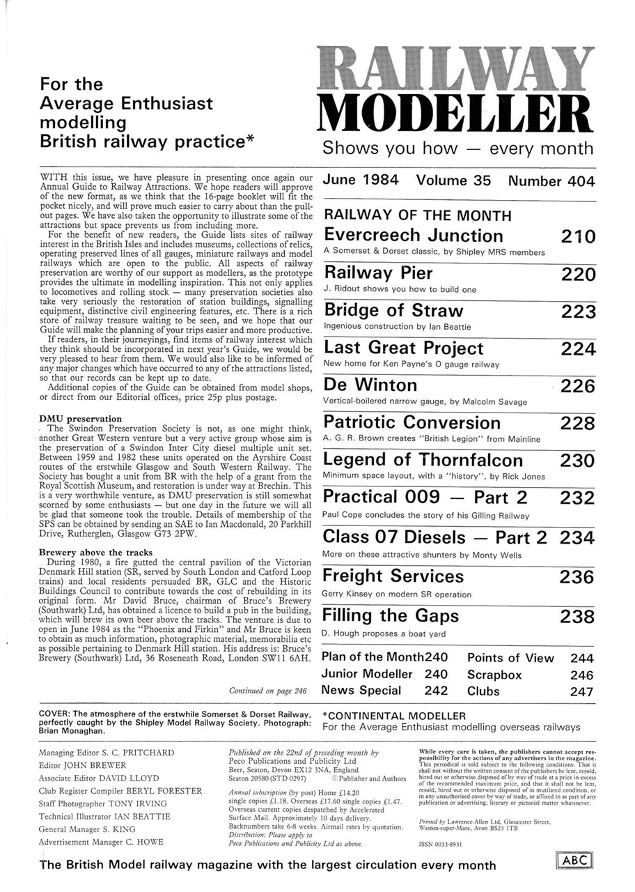 Railway Modeller Preview Pages