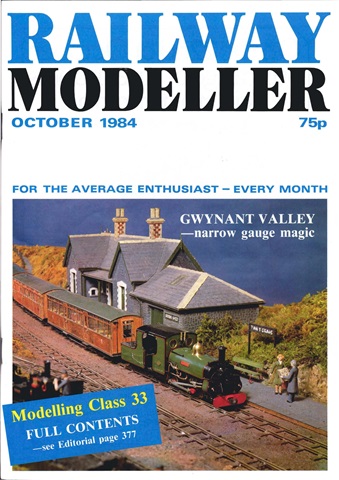 Railway Modeller issue  October 1984
