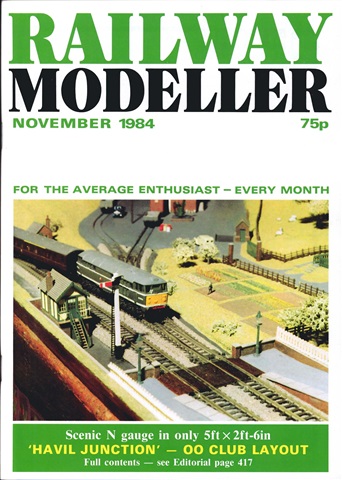 Railway Modeller issue  November 1984