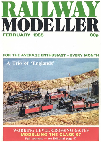 Railway Modeller issue  February 1985