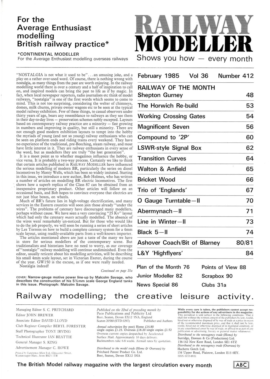 Railway Modeller Preview Pages