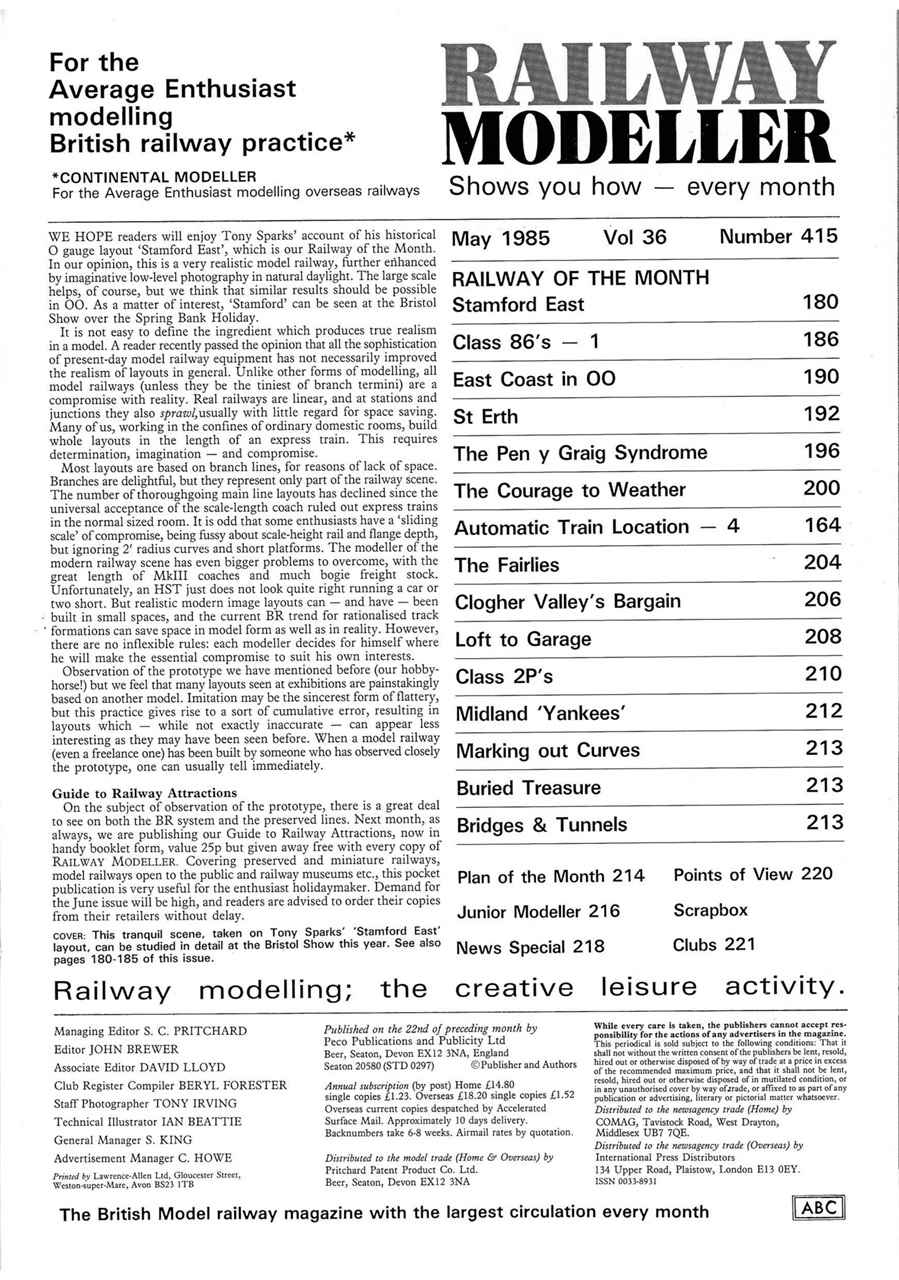 Railway Modeller Preview Pages