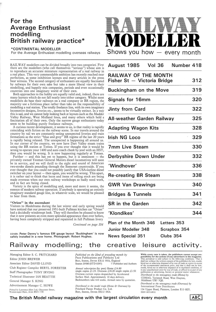 Railway Modeller Preview Pages