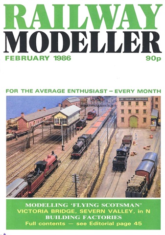 Railway Modeller issue  February 1986