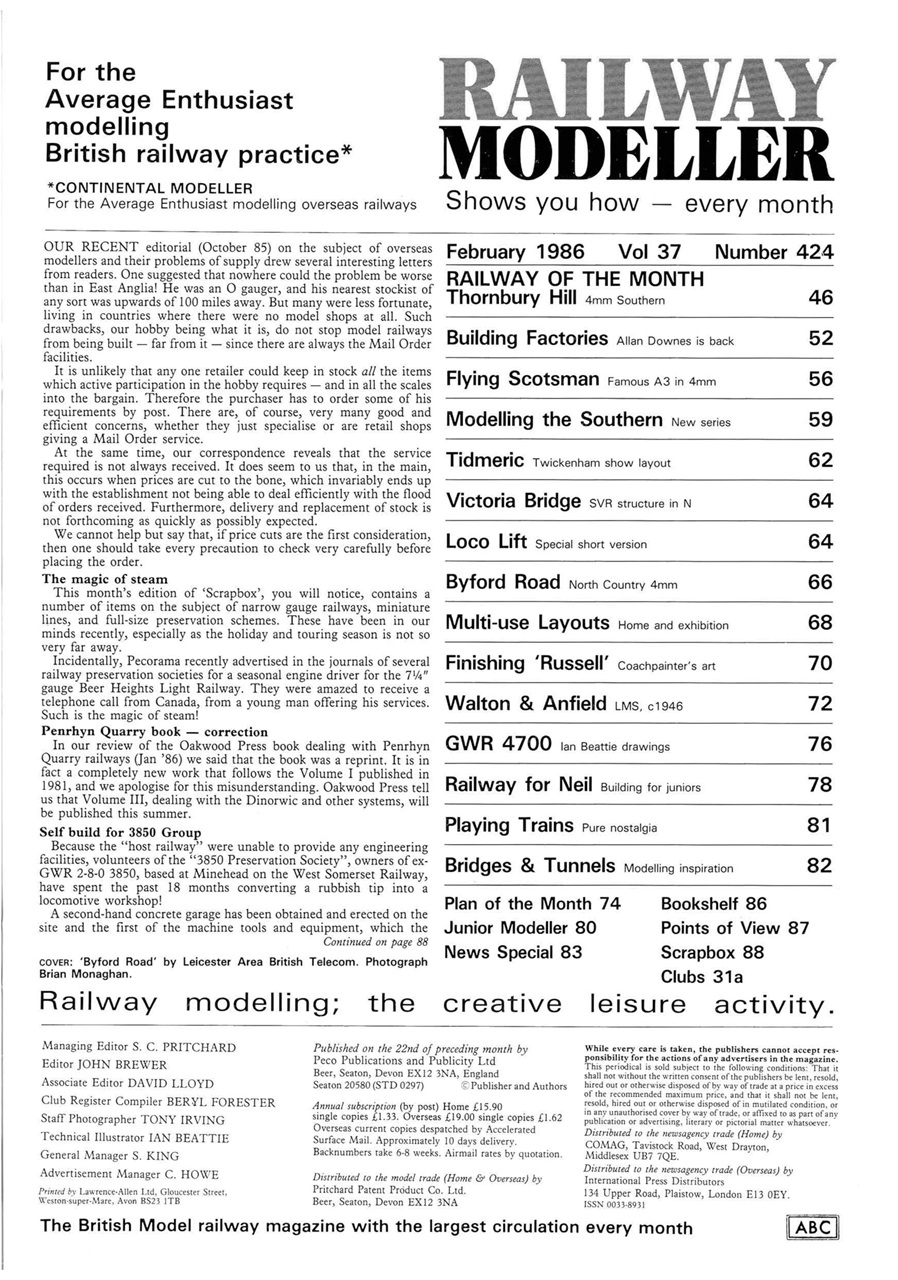 Railway Modeller Preview Pages