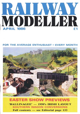 Railway Modeller issue  April 1986