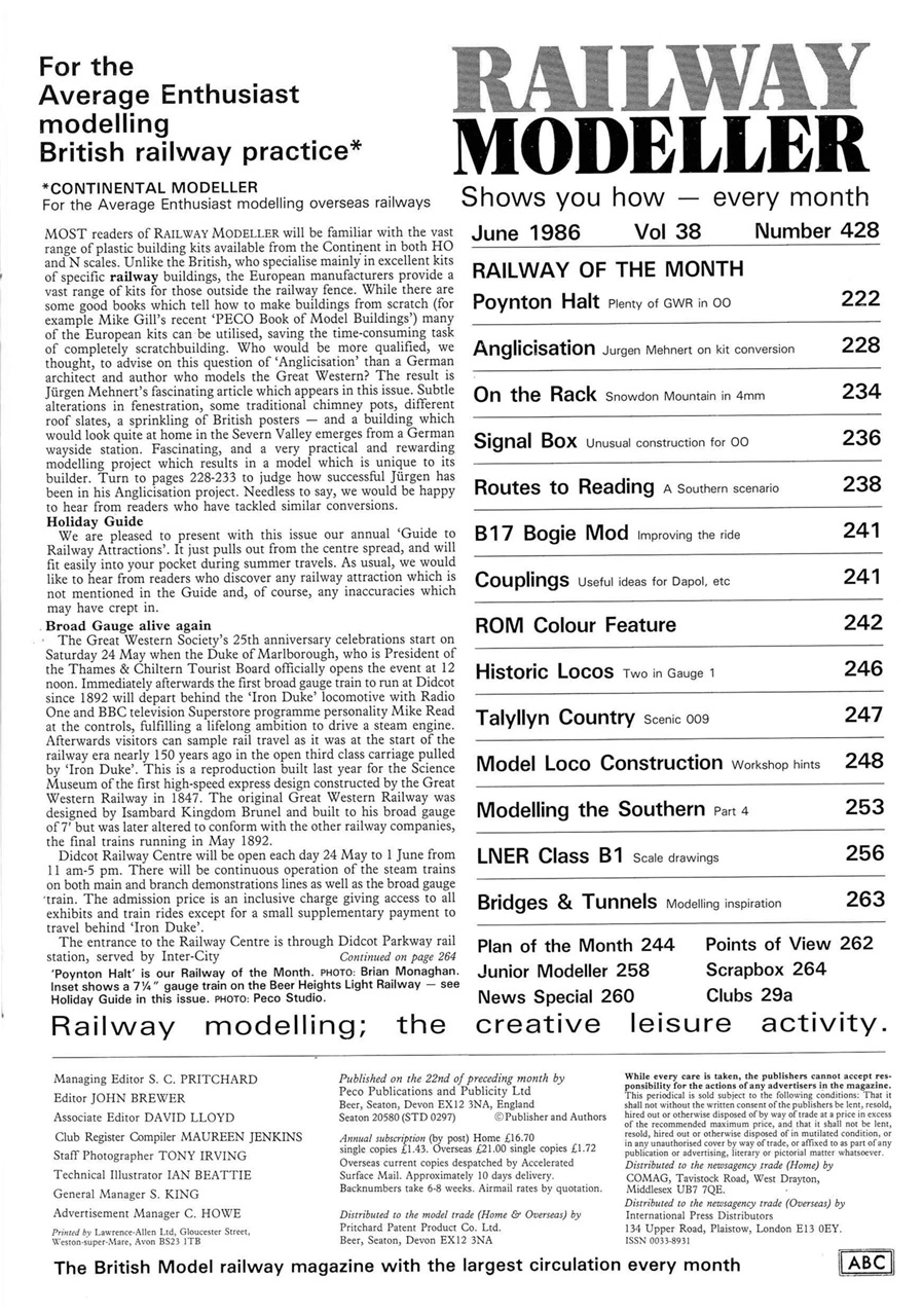 Railway Modeller Preview Pages