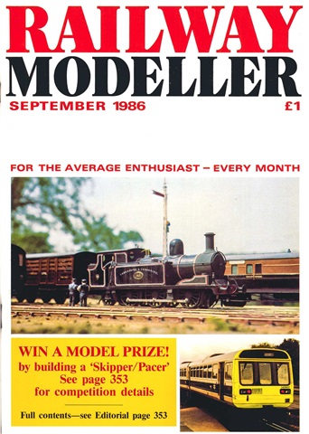 Railway Modeller issue  September 1986