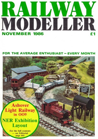 Railway Modeller issue  November 1986