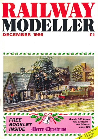 Railway Modeller issue  December 1986